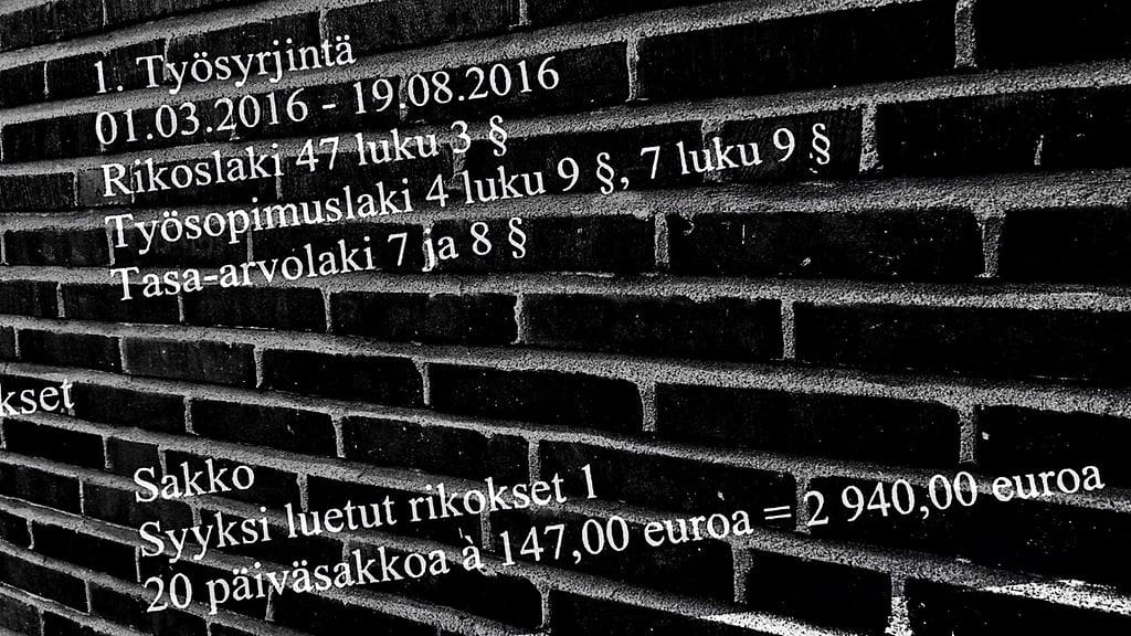 Käräjäoikeus antoi jutussa päätöksen maanantaina.