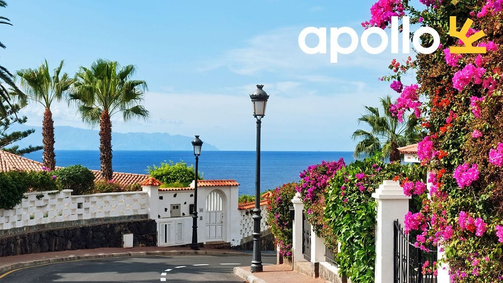 Gran Canarian saarella sijaitseva Los Gigantes.