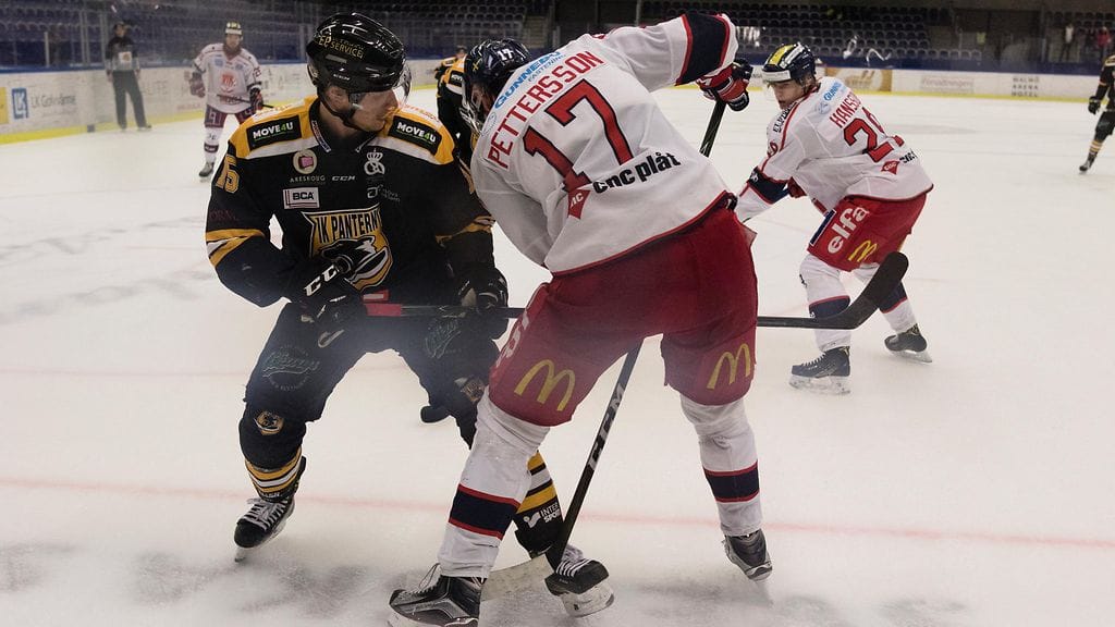 Arkistokuva Lars Ivarssonin nykyään edustaman Västerås IK:n pelistä.