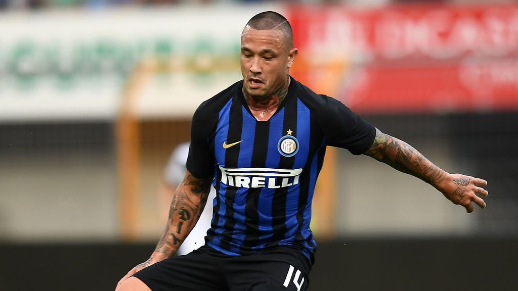 Radja Nainggolan siirtyi Romasta Inter Milaniin 24 miljoonalla eurolla.