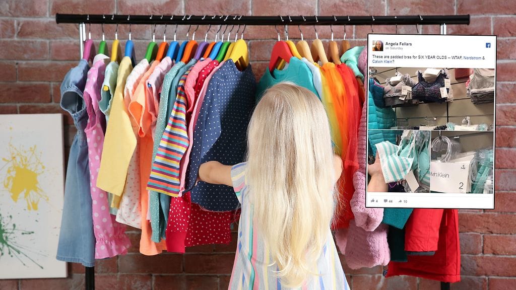 Tarvitseeko 6-vuotias topattuja rintaliivejä?