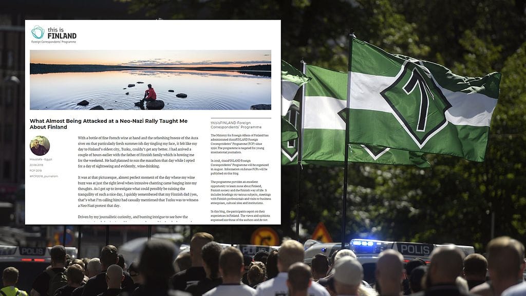 Egyptiläistoimittaja kirjoitti kokemuksestaan Ulkoministeriön blogiin.