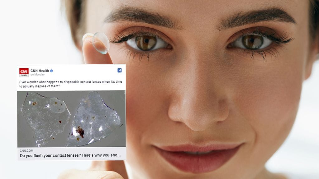 Piilolinssit pahentavat mikromuoviongelmaa.