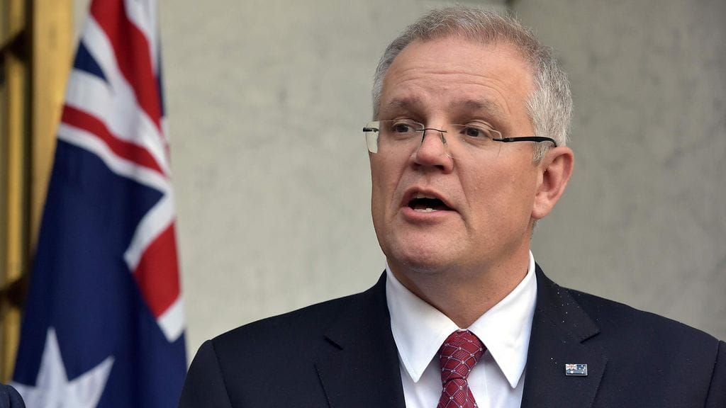 Australian uusi pääministeri Scott Morrison.
