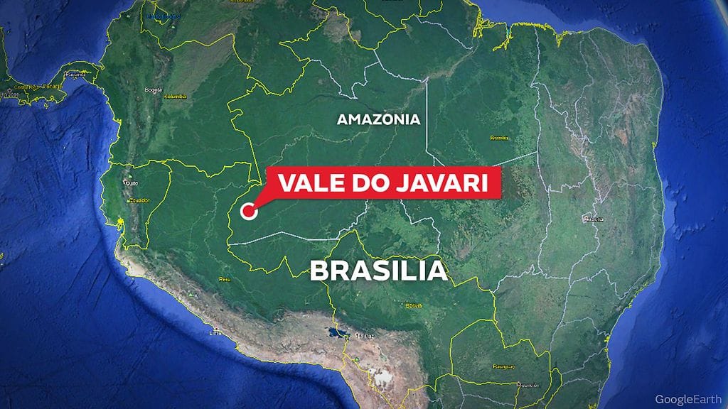 Vale do javari kartta