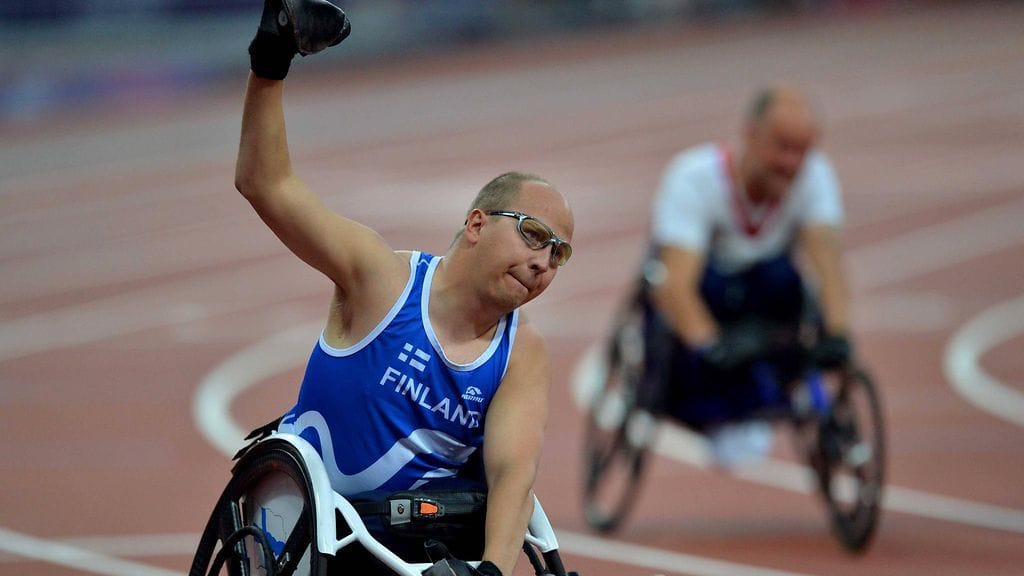 Toni Piispanen voitti hopeaa 400 metrillä.