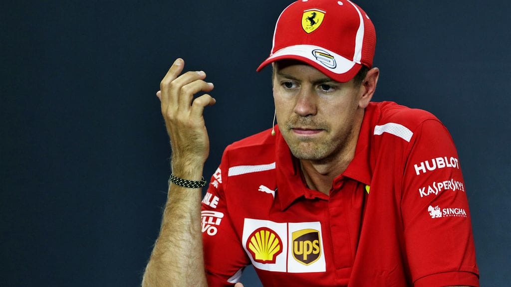 Sebastian Vettelin mukaan Kimi Räikkösen bensakato ei ollut Ferrarin ainut moka Belgian GP:n aika-ajoissa.