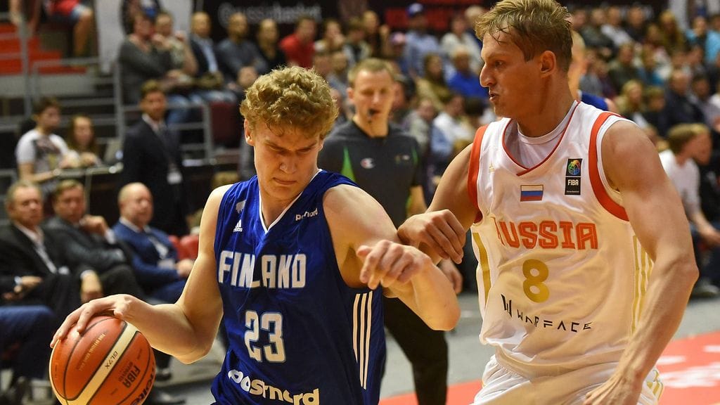 Lauri Markkanen Susijengin paidassa elokuussa 2017.