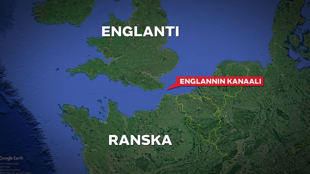Maahanpyrkijät yrittivät päästä Britanniaan kolmella karkeatekoisella ja merikelvottomalla aluksella