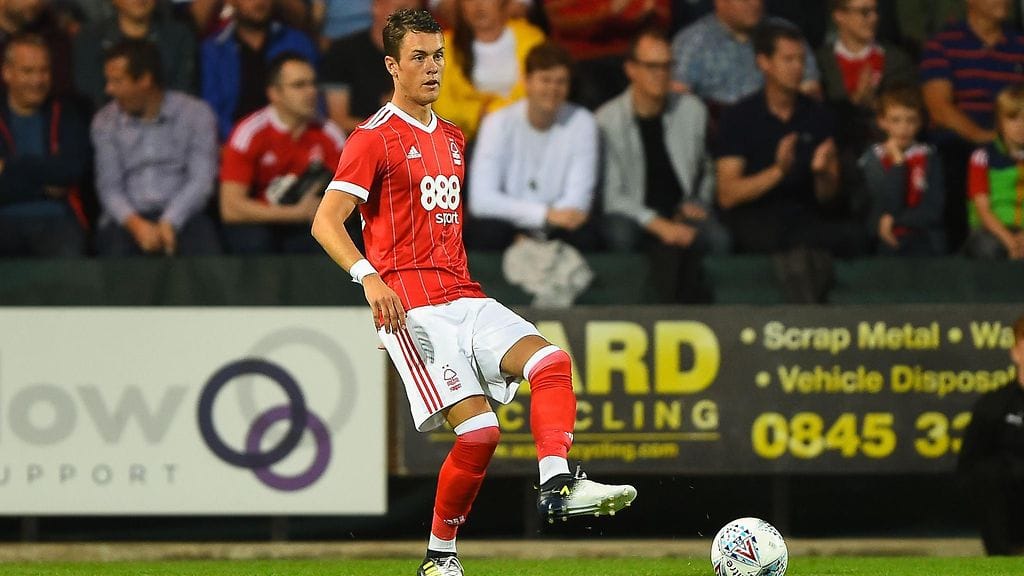 Thomas Lam Nottingham Forestin paidassa.