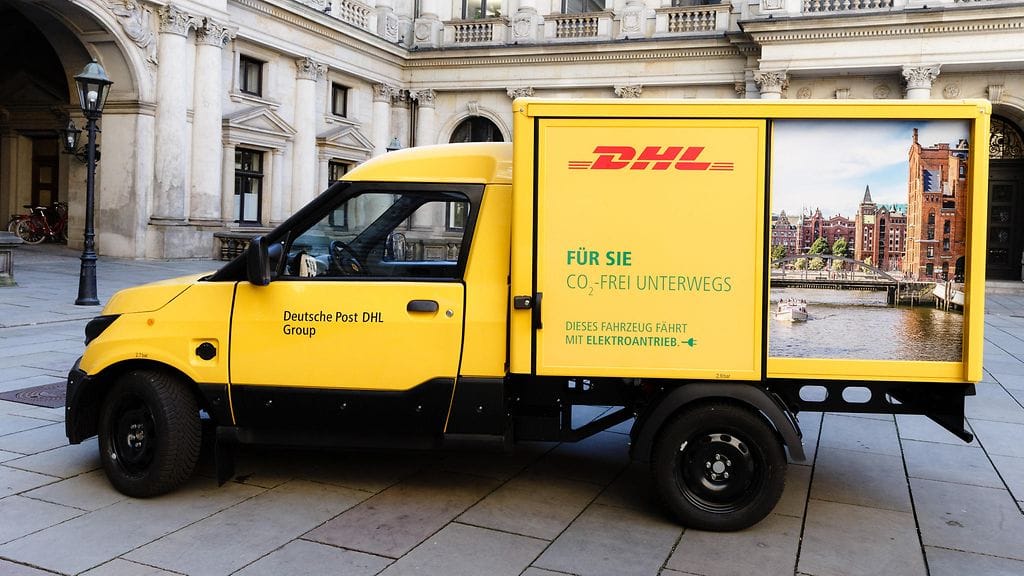 dhl deutsche post streetscooter