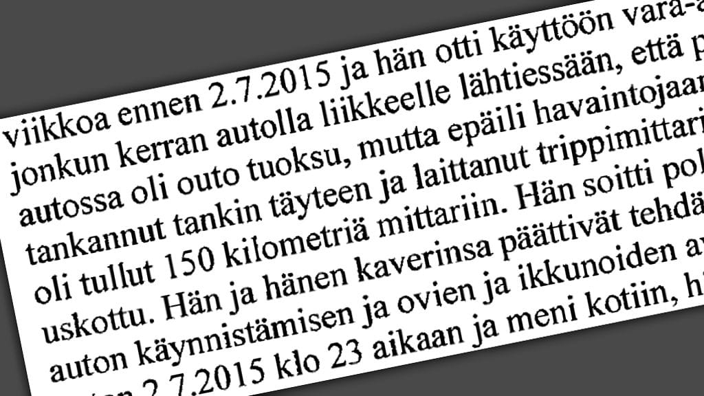 Espoon käräjäoikeus antoi jutussa päätöksen torstaina.