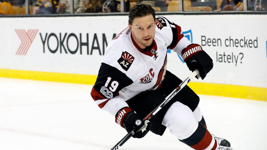 Shane Doan teki lähes 1000 tehopistettä NHL:ssä Phoenix/Arizona Coyotesin riveissä.