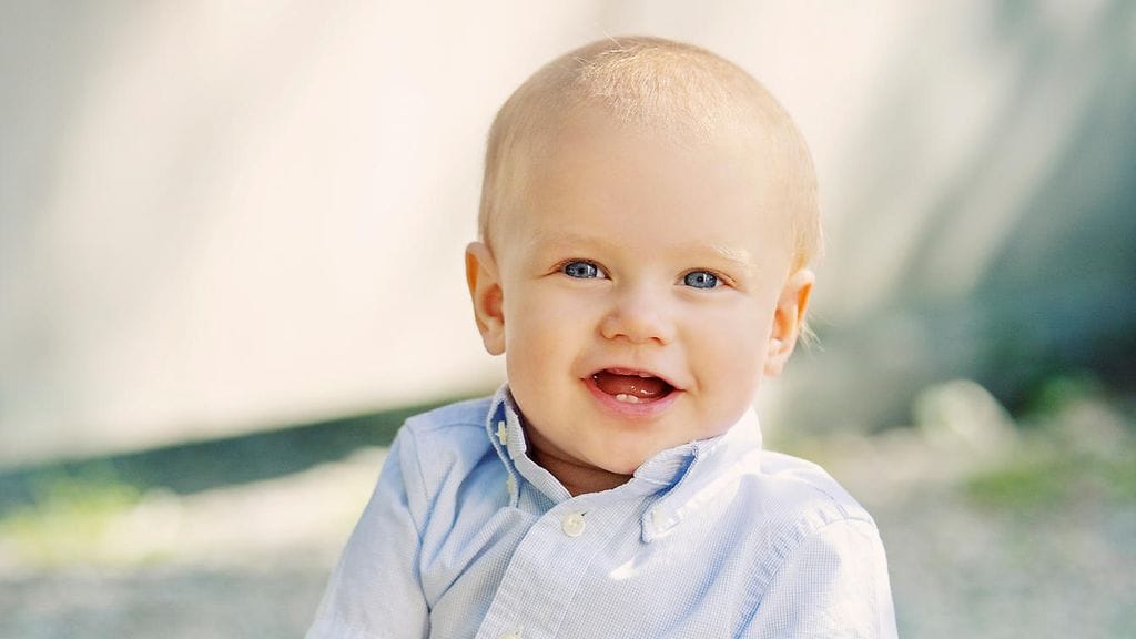 Prinssi Gabriel on nyt vuoden ikäinen.