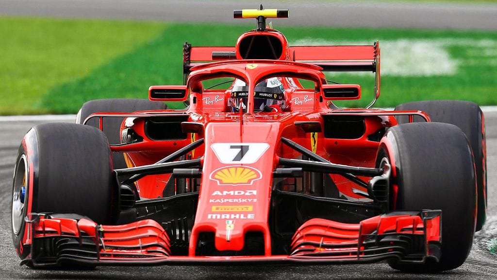 Kimi Räikkönen täräytti paalupaikalle Italian GP:n aika-ajoissa.