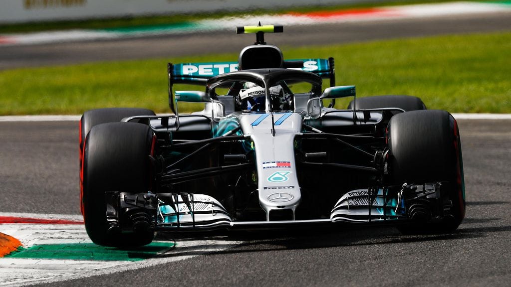 Valtteri Bottas oli neljäs Italian GP:n aika-ajoissa.