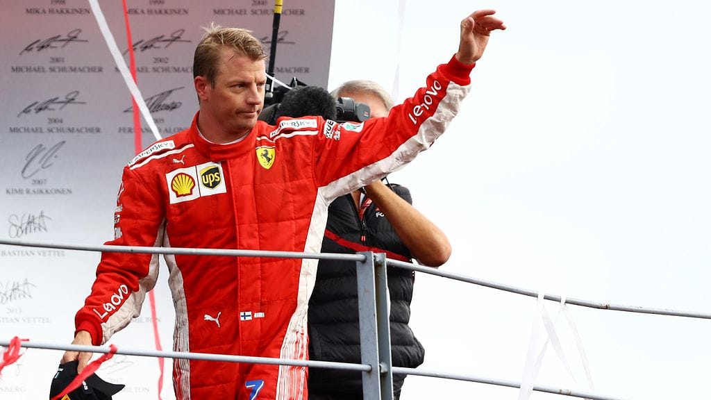 Kimi Räikkönen teki ainutlaatuisen tempun Italian GP -viikonlopun aikana.