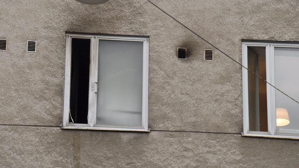 LEHTIKUVA, Mechelininkatu, tulipalo, tuli