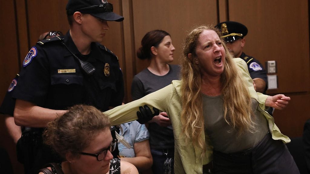 Trump, mielenosoittaja, kavanaugh