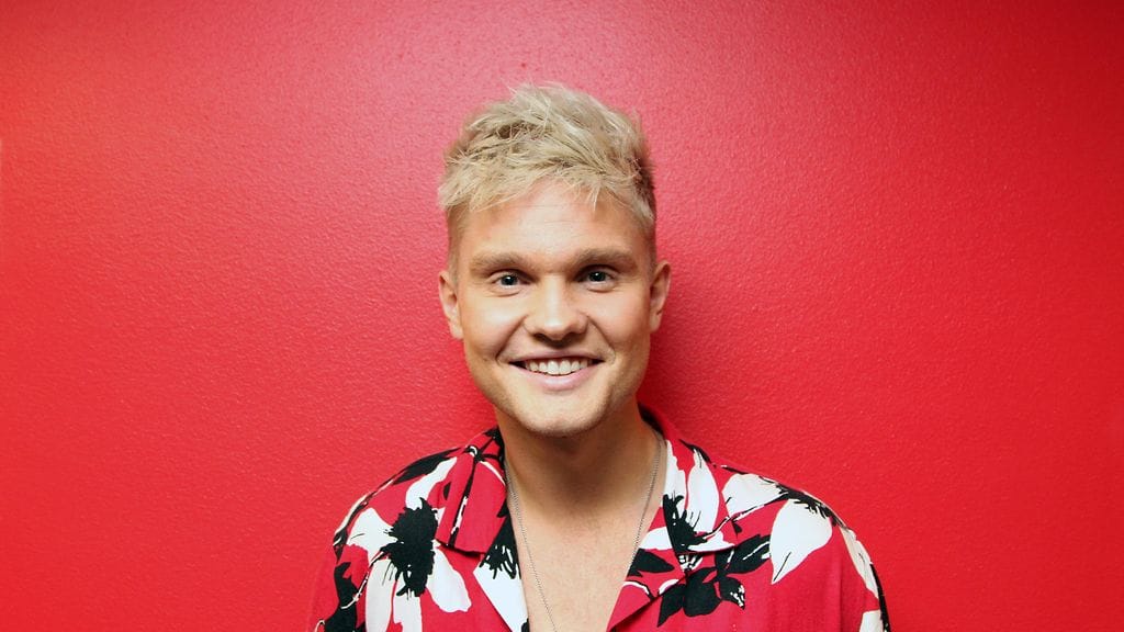 Benjamin Peltonen EVS-studiolla 6. syyskuuta 2018.