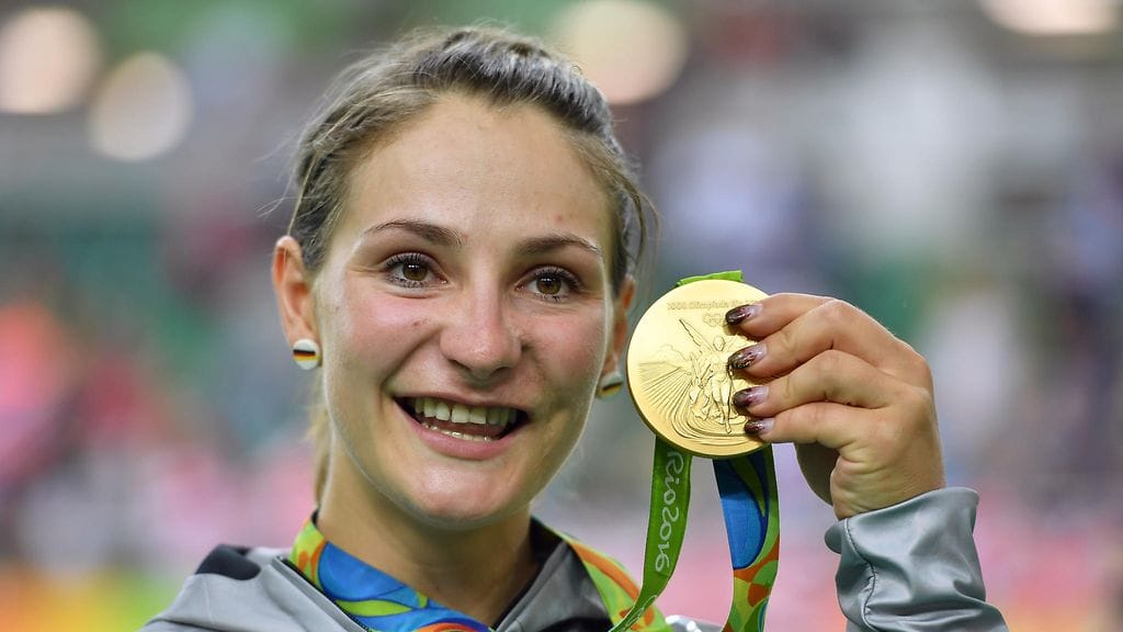 Kristina Vogel voitti olympiakultaa Riossa.