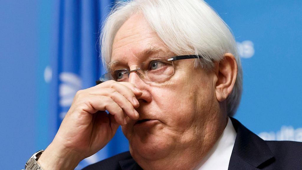 YK:n erikoislähettiläs Martin Griffiths kertoi medialle epäonnistuneista rauhankeskusteluista 8.9.2018.