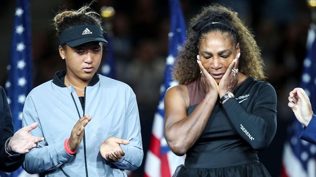 Naomi Osaka kaatoi Serena Williamsin US Openin finaalissa.