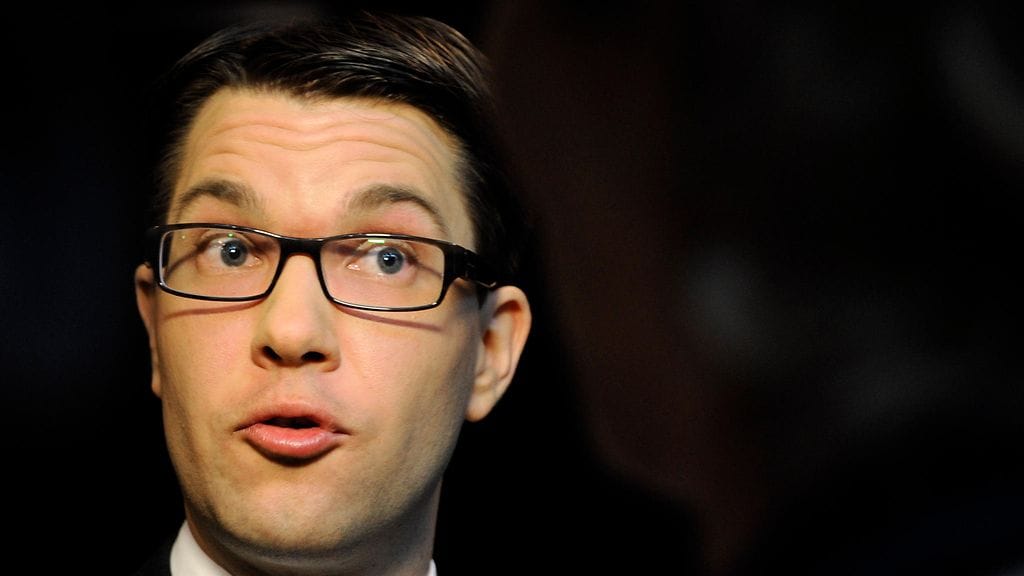 Ruotsidemokraattien Jimmie Åkessonille ei herunut kutsua Nobel-juhliin.