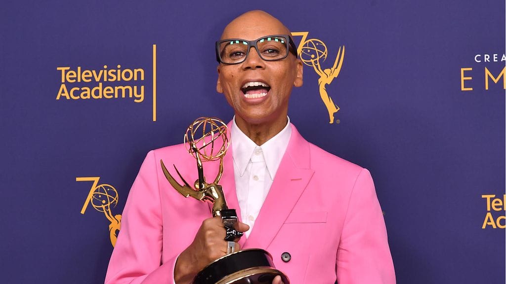 RuPaul on voittanut useita Emmyja Drag Race -ohjelmasta.