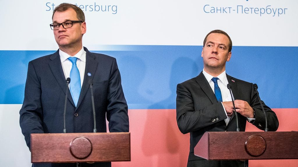 Edellisen kerran pääministeri Sipilä ja pääministeri Medvedev tapasivat Pietarissa syyskuussa 2017.