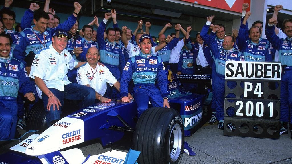 Kimi Räikkönen, Peter Sauber 2001