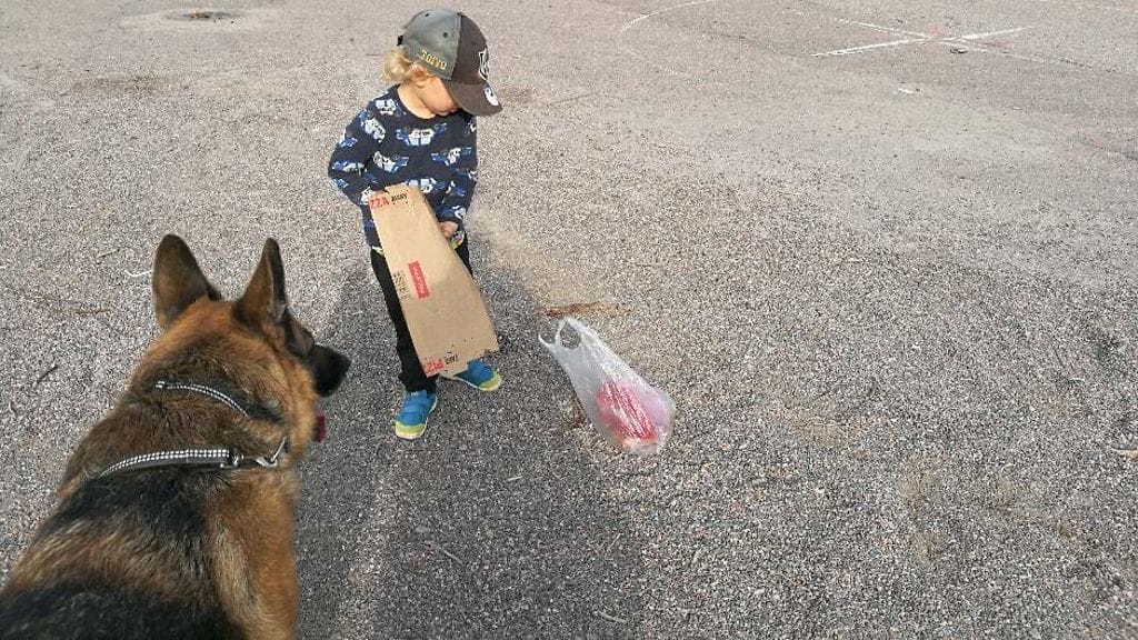 Toivo, 3, on roska-agentti 2