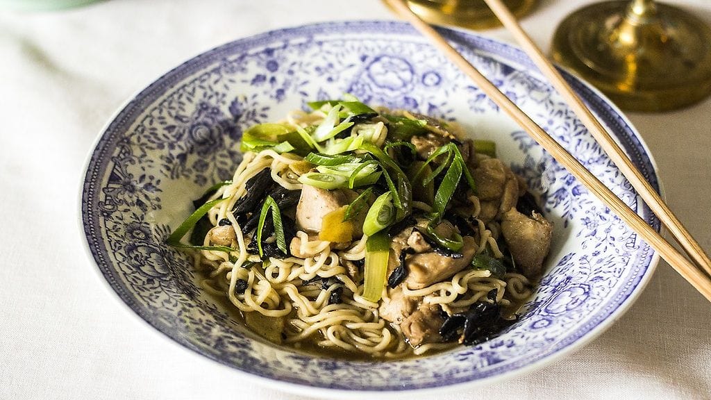 Ma You Ji - kanaa seesamiöljyssä taiwanilaisittain.