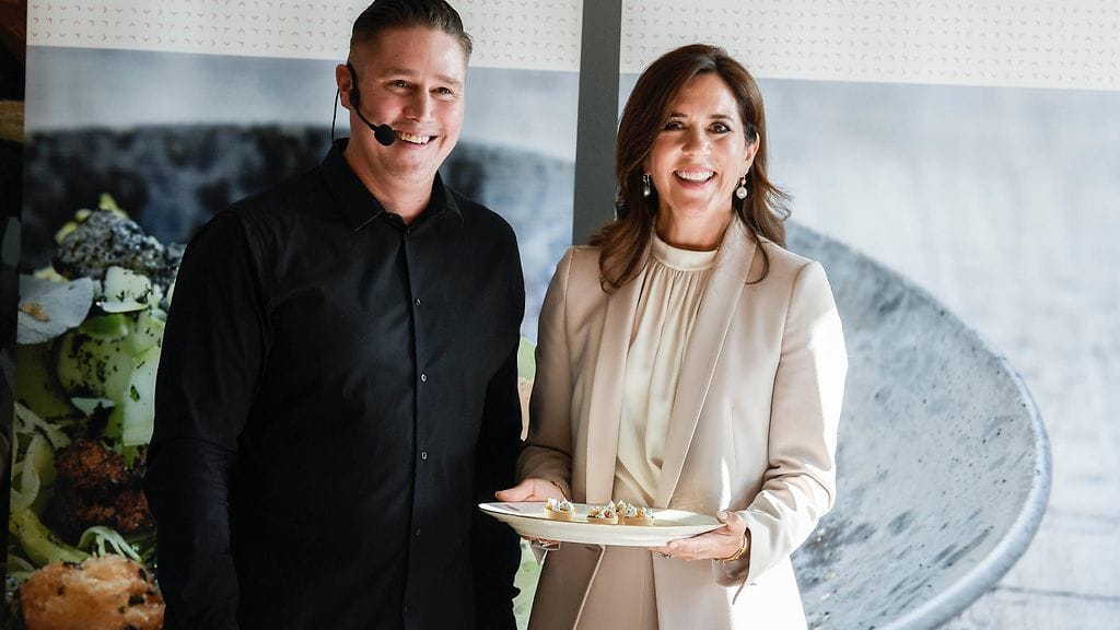 Tanskan kruununprinsessa Mary ja Tomi Björck Helsingissä 13.9.2018 7