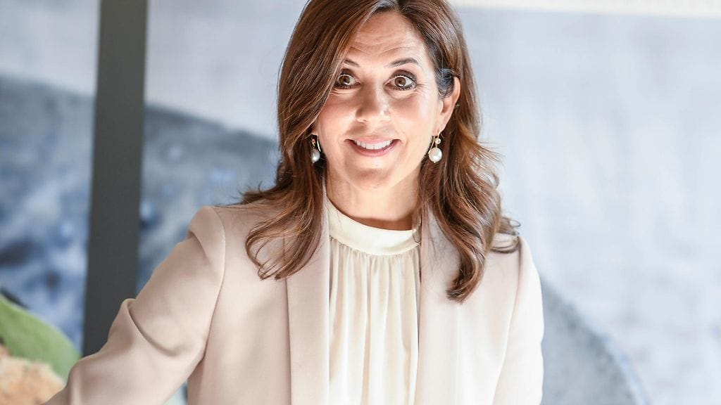 Tanskan kruununprinsessa Mary ja Tomi Björck Helsingissä 13.9.2018 2