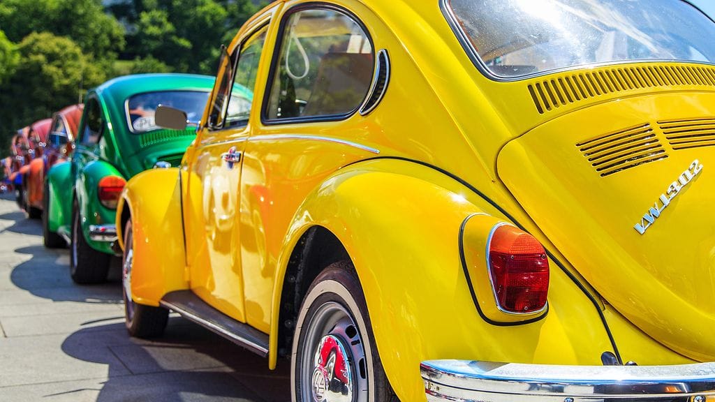 volkswagen beetle, kupla