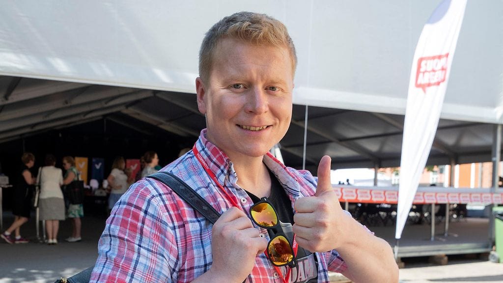 Sampo Kaulanen kertoo olevansa itselleen armollinen.