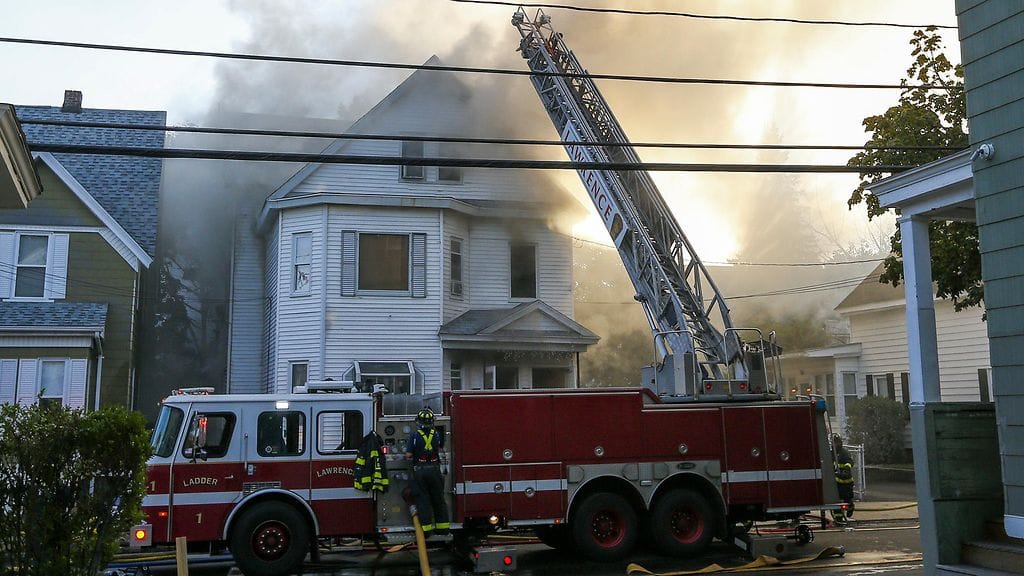 AOP Boston Yhdysvallat kaasuräjähdys tulipalo