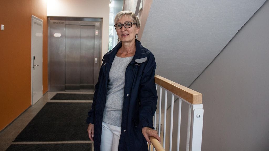 Yhteisötalo, kerrostalo, rappukäytävä