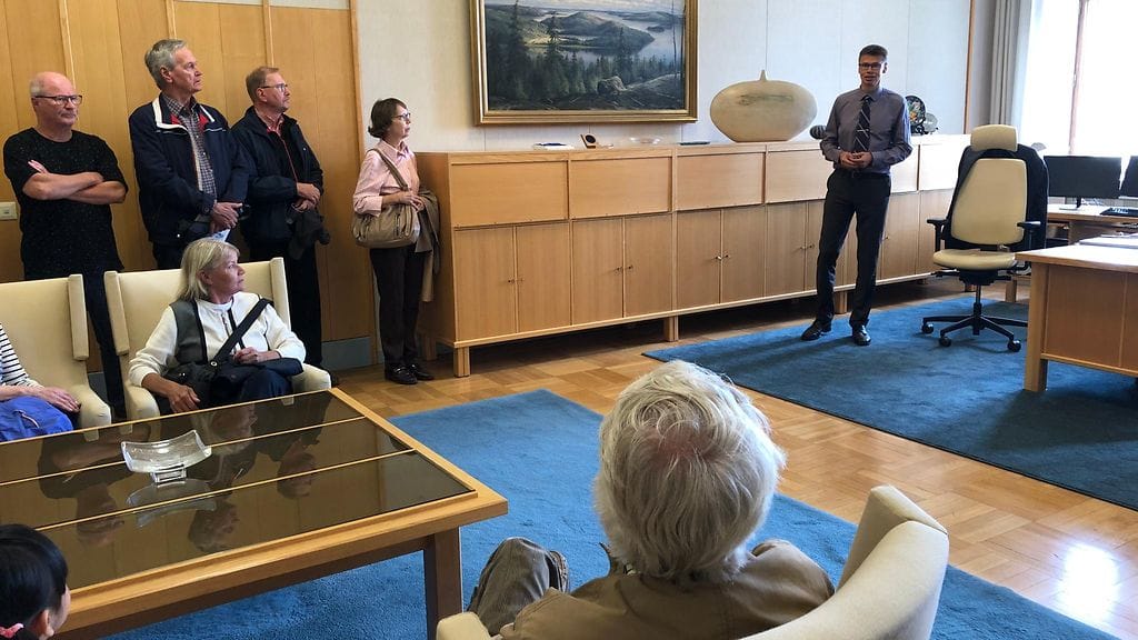 KHO, Korkein hallinto-oikeus, presidentin huone, Kari Kuusiniemi