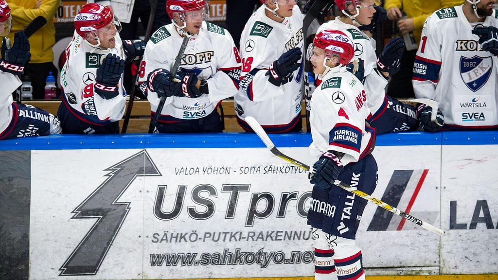 Iikka Kangasniemi ratkaisi voiton HIFK:lle.