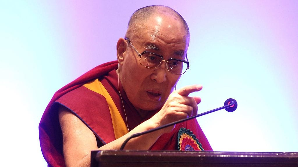 Dalai Lama Intian Bangaloressa viime kuussa.