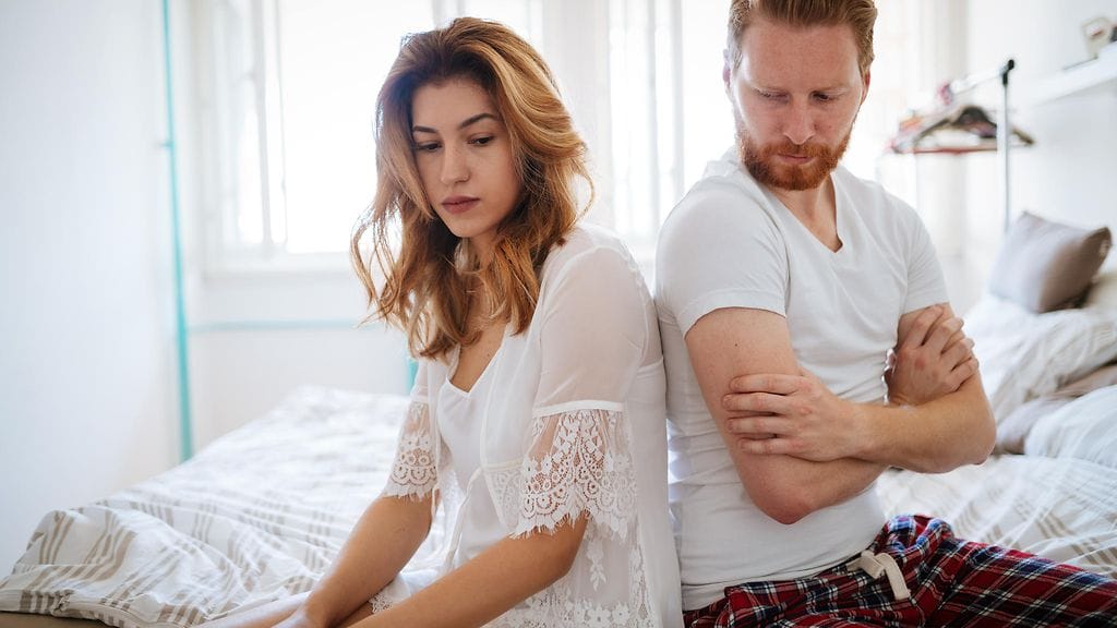 Onneton aviopari pariskunta