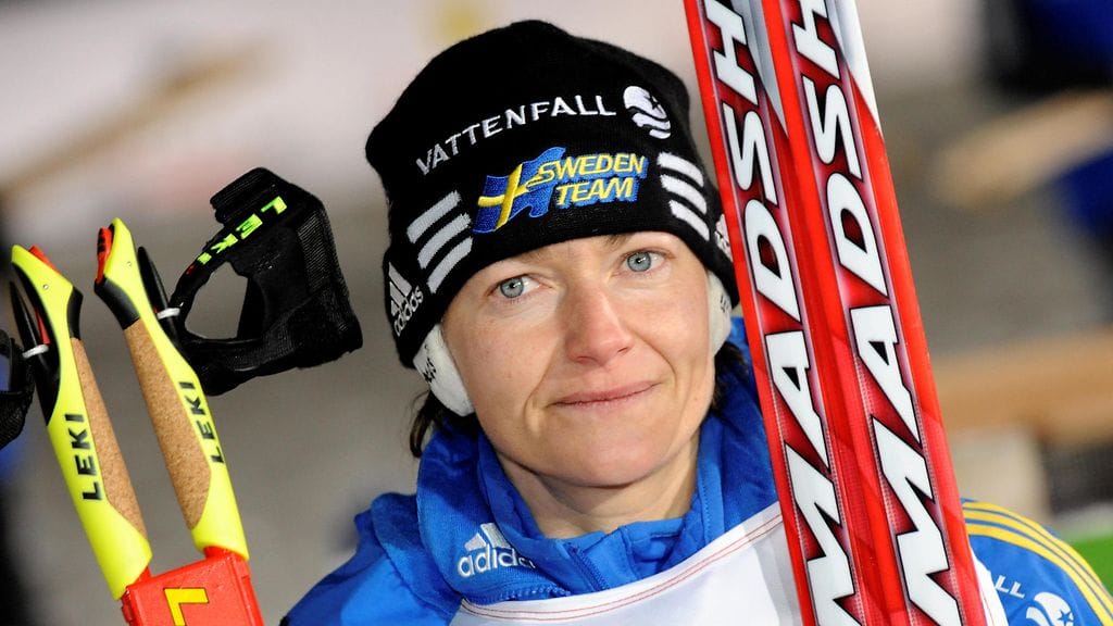 Anna-Carin Zidek voitti urallaan olympiakultaa Torinossa sekä maailmanmestaruuden Anterselvassa.