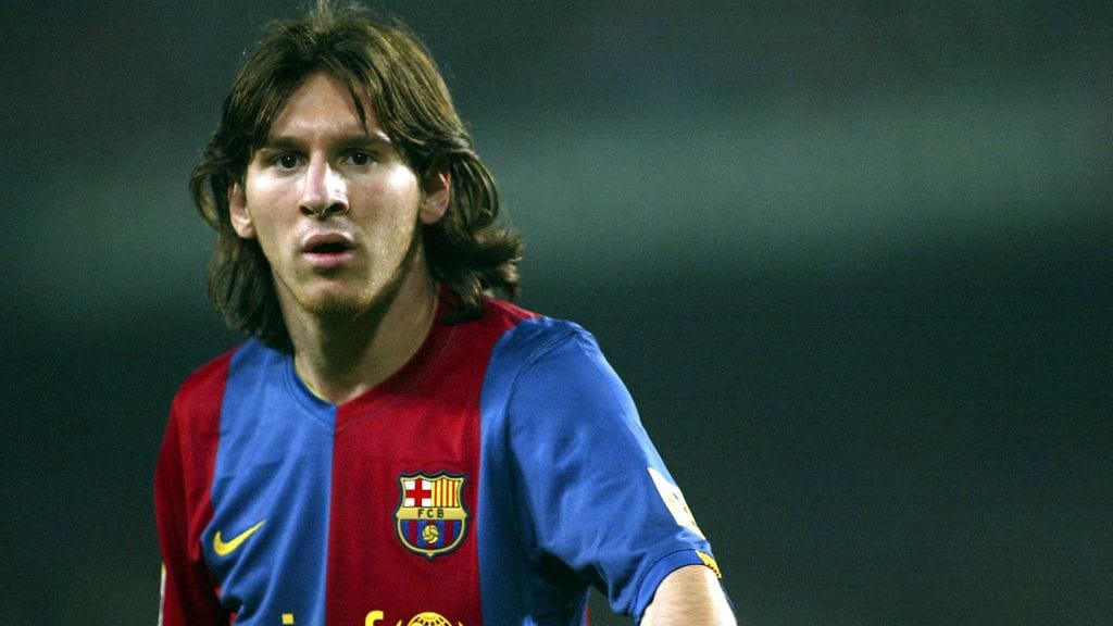 Leo Messi aloitti Barcelonassa vuonna 2000.