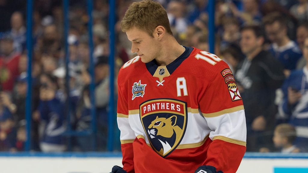 Aleksander Barkov nimitettiin NHL-seura Florida Panthersin kapteeniksi.