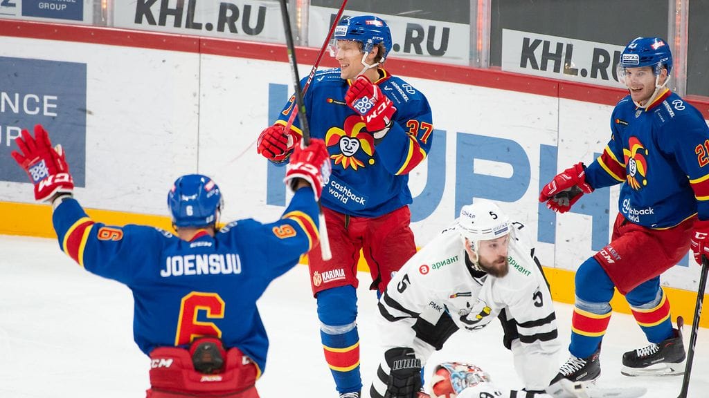 Jokerit otti murskaavan 8-0-voiton Traktor Tsheljabinskistä.