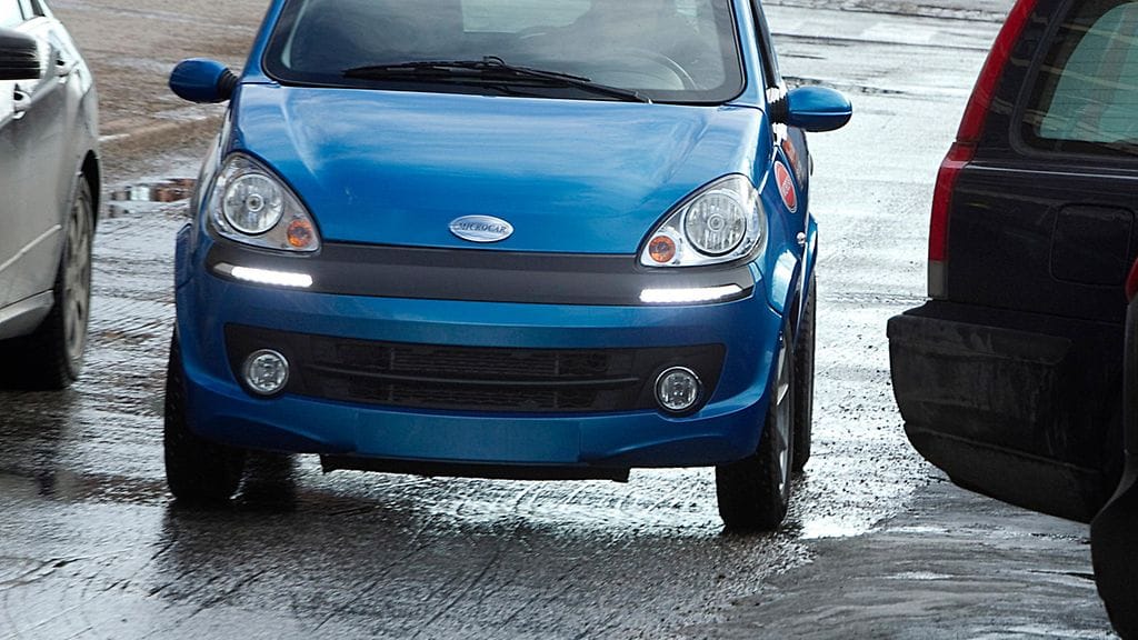 Arkistokuva mopoautosta.