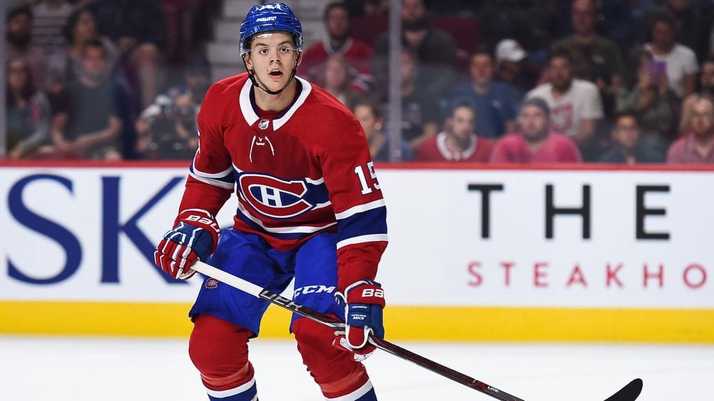 Jesperi Kotkaniemi tavoittelee NHL-paikkaa Montreal Canadiensin riveissä.
