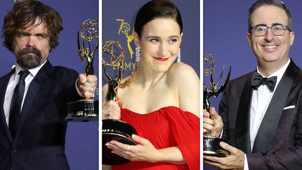 Emmy-gaalaa juhlititin Los Angelesissa.